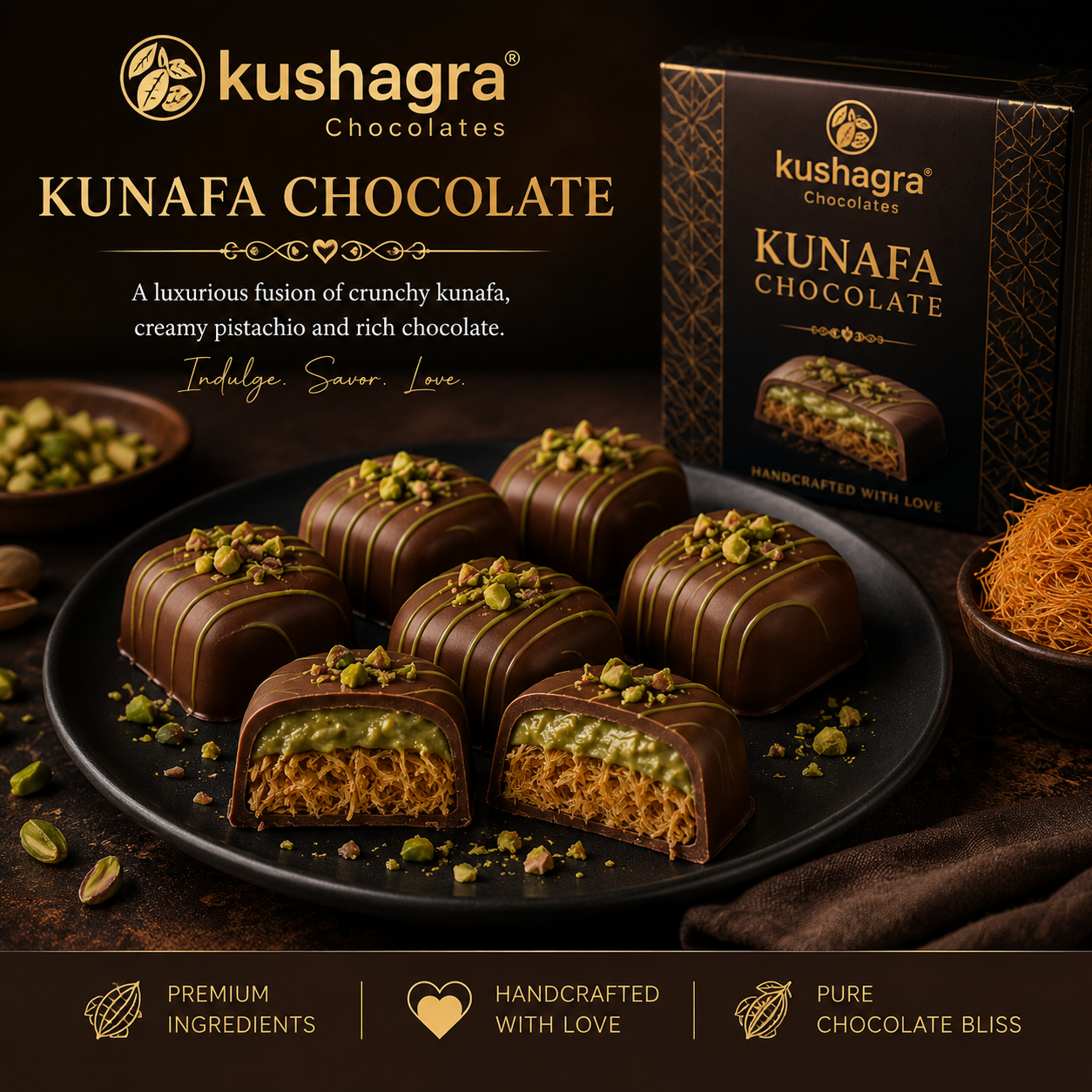 Kushagra Kunafa Chocolate